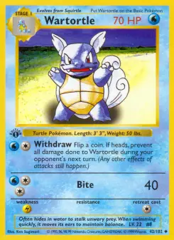 Carta Wartortle