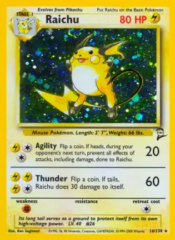 Carta Raichu