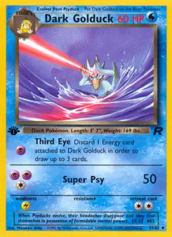 Carta Dark Golduck