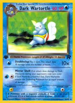 Carta Dark Wartortle
