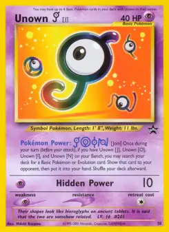Carta Unown [J]