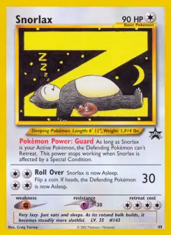 Carta Snorlax