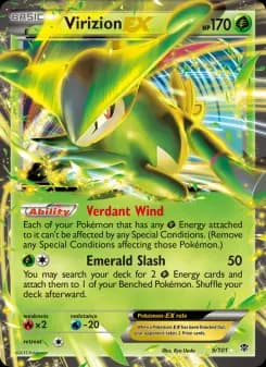 Carta Virizion-EX