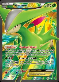 Carta Virizion-EX