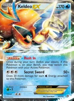Carta Keldeo-EX