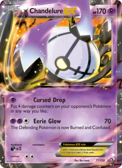 Carta Chandelure-EX