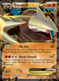 Carta Excadrill-EX