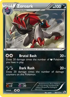 Carta Zoroark