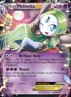 Carta Meloetta-EX