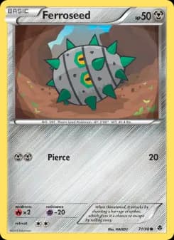 Carta Ferroseed