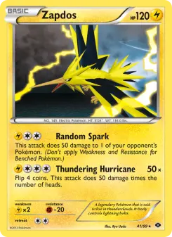 Carta Zapdos