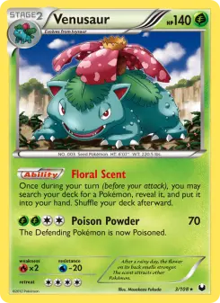 Carta Venusaur