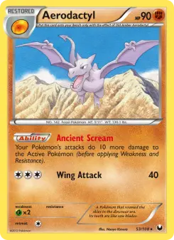 Carta Aerodactyl