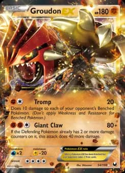 Carta Groudon-EX