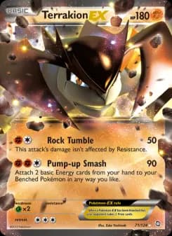 Carta Terrakion-EX