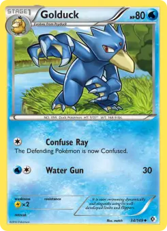 Carta Golduck