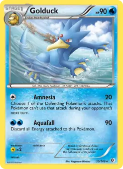Carta Golduck