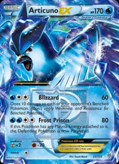 Carta Articuno-EX