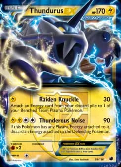 Carta Thundurus-EX