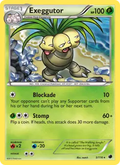 Carta Exeggutor