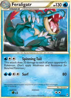 Carta Feraligatr