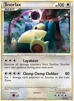 Carta Snorlax
