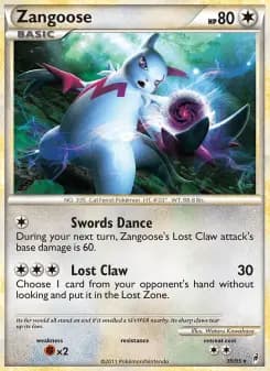Carta Zangoose