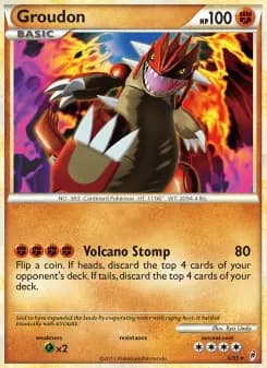 Carta Groudon