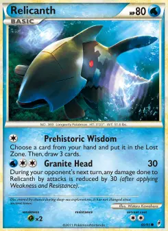 Carta Relicanth