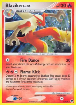 Carta Blaziken