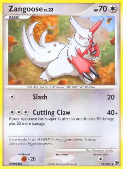 Carta Zangoose