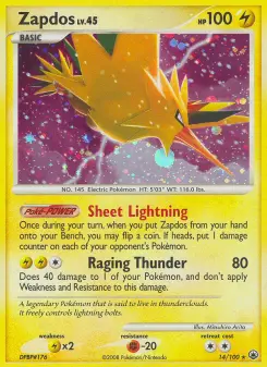 Carta Zapdos