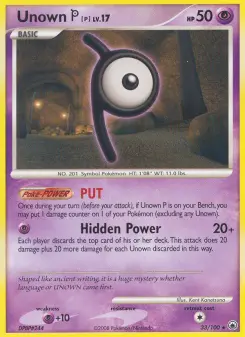 Carta Unown P