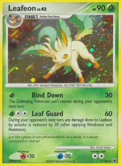 Carta Leafeon