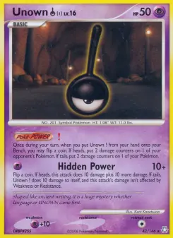 Carta Unown !