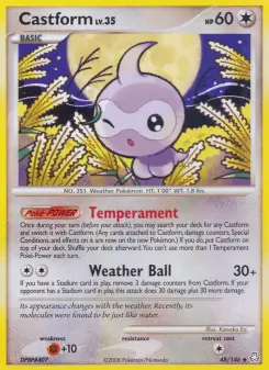 Carta Castform