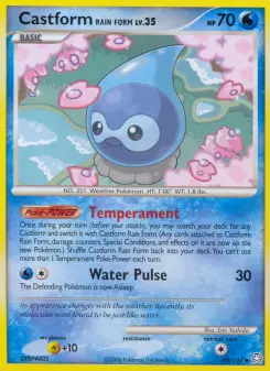Carta Castform Rain Form