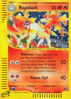 Carta Rapidash