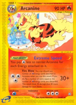 Carta Arcanine