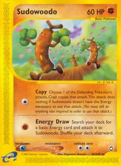 Carta Sudowoodo