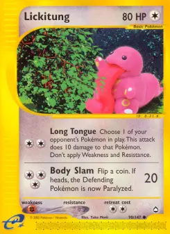 Carta Lickitung