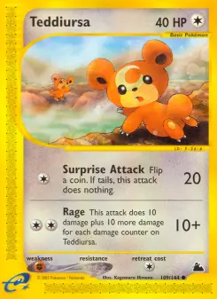 Carta Teddiursa