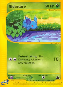 Carta Nidoran♀