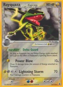 Carta Rayquaza δ