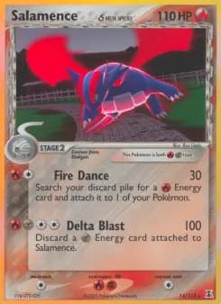 Carta Salamence δ
