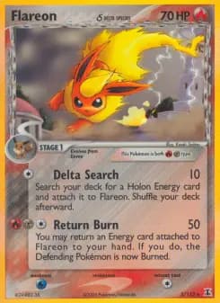 Carta Flareon δ