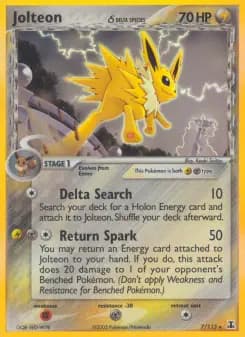 Carta Jolteon δ