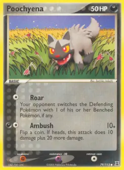 Carta Poochyena