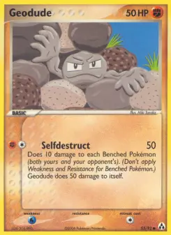 Carta Geodude