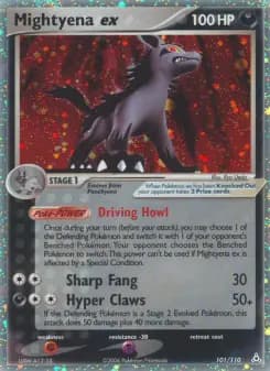 Carta Mightyena ex